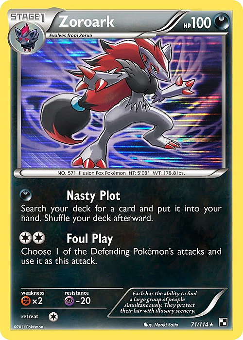 Zoroark Card Front