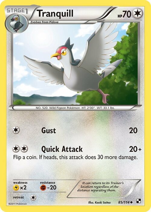 Tranquill Card Front