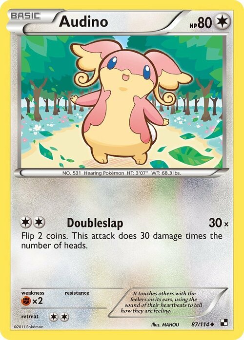 Audino Card Front