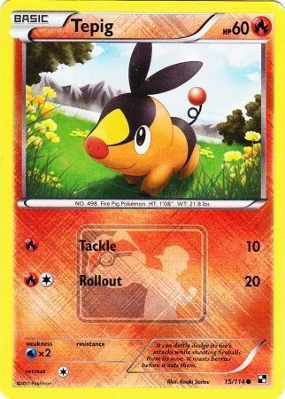 Tepig Card Front