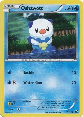 Oshawott Card Front