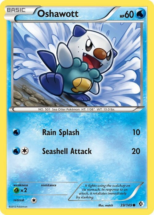 Oshawott Card Front