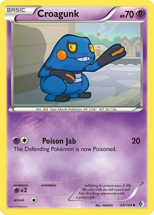 Croagunk Card Front