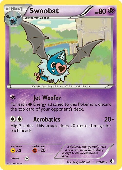 Swoobat Card Front