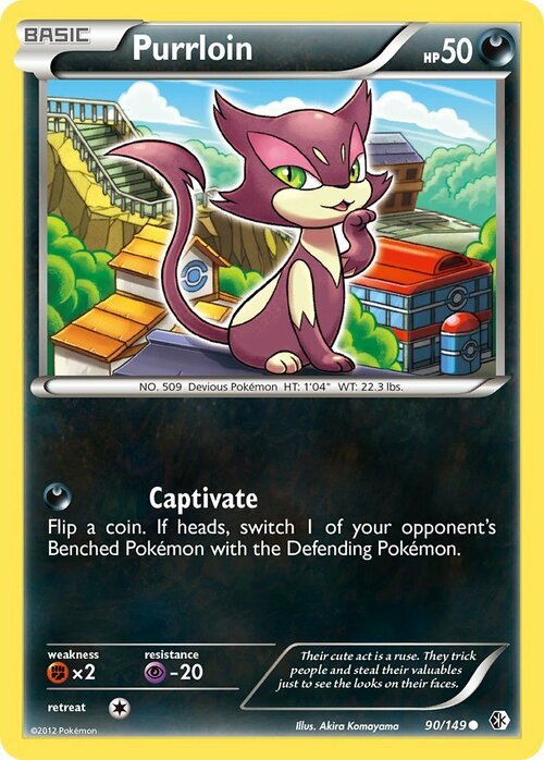 Purrloin Card Front