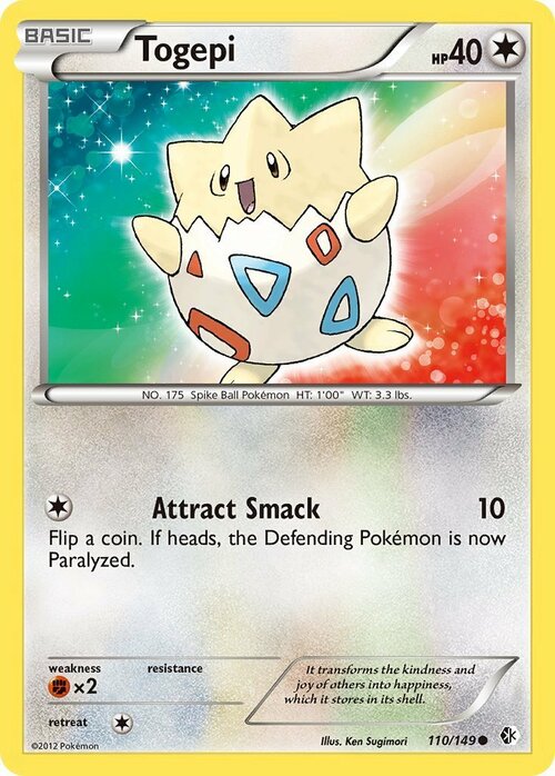 Togepi Card Front