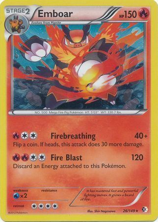 Emboar Card Front