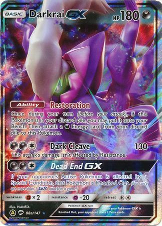 Darkrai GX Card Front