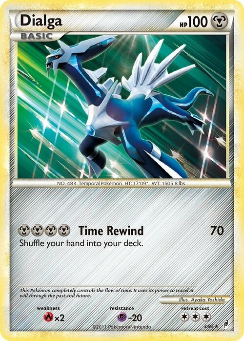 Dialga Card Front