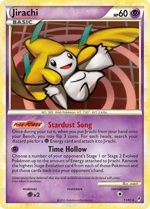 Jirachi Card Front