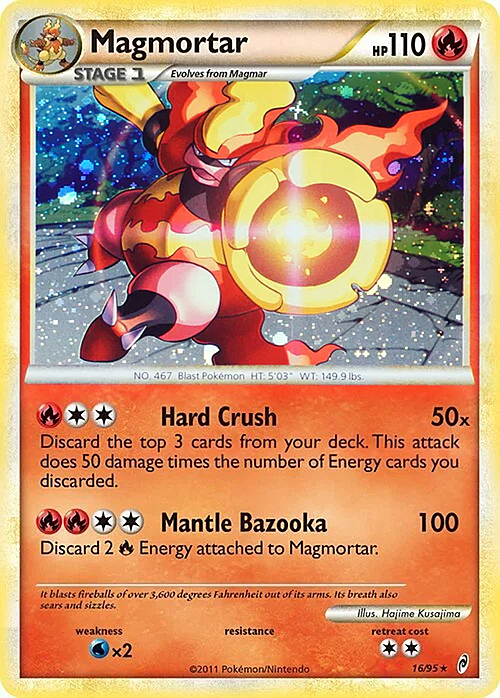 Magmortar Card Front