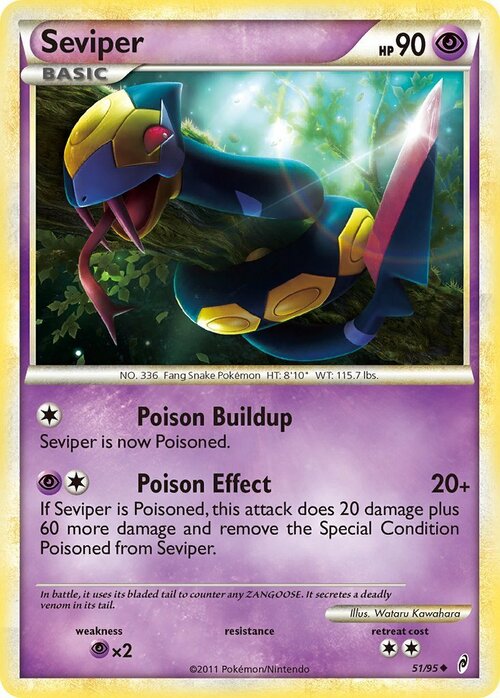 Seviper Card Front