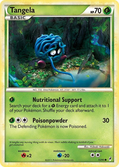 Tangela Card Front