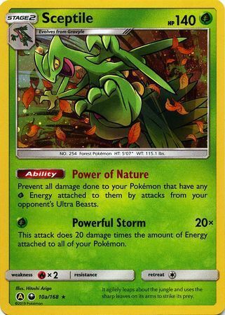 Sceptile Card Front