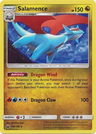 Salamence Card Front