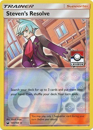 Steven's Resolve Card Front