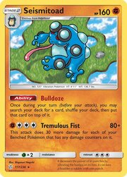 Seismitoad [Bulldoze | Tremulous Fist]