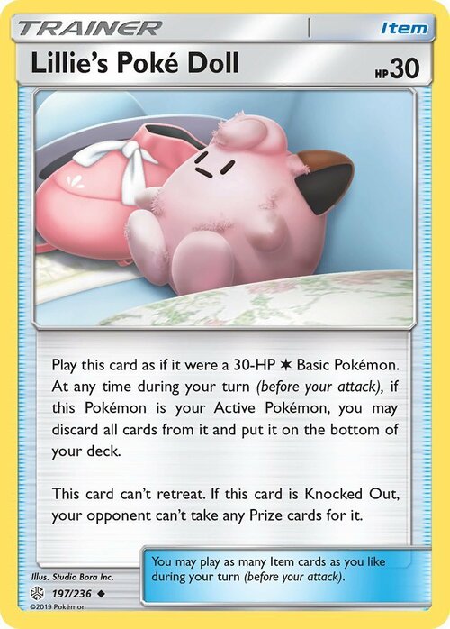 Lillie's Poké Doll Card Front