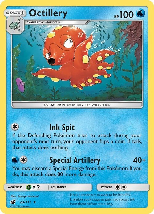 Octillery Card Front