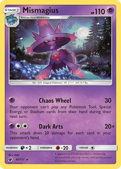 Mismagius Card Front