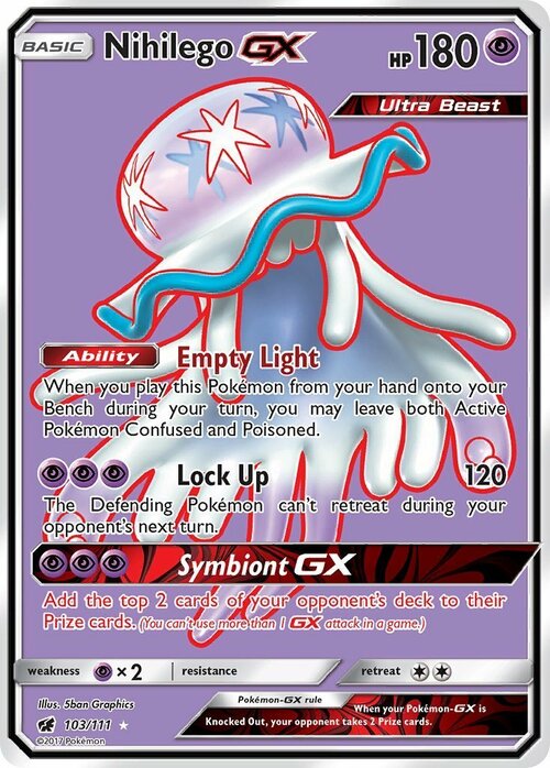 Nihilego GX Card Front