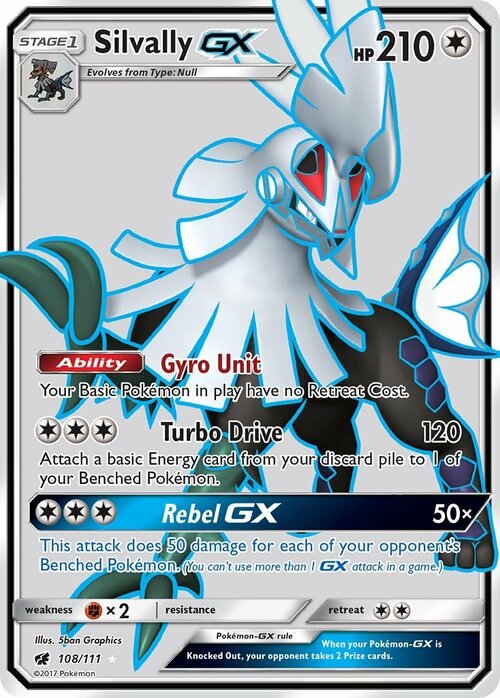 Silvally GX Card Front