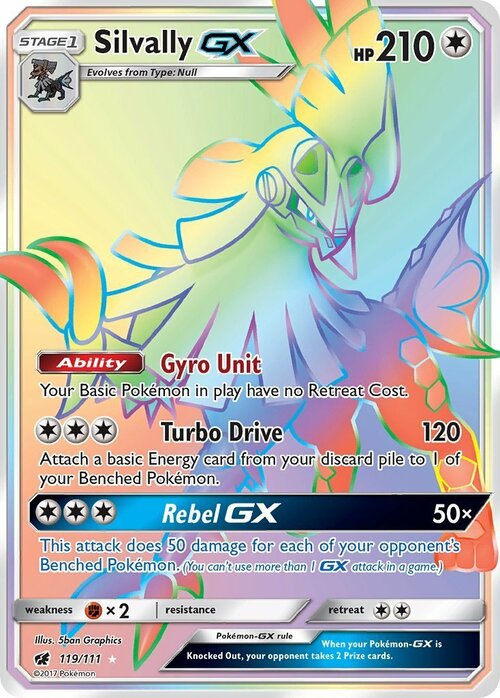 Silvally GX Card Front