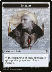 Sorin, Solemn Visitor Emblem