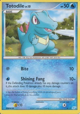 Totodile Card Front