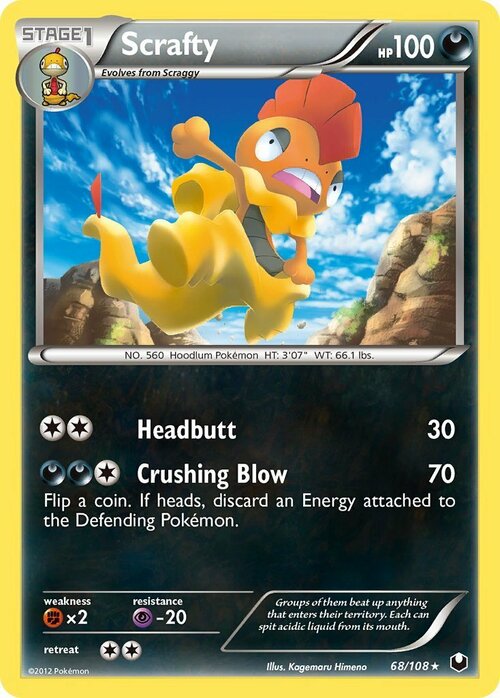 Scrafty Card Front