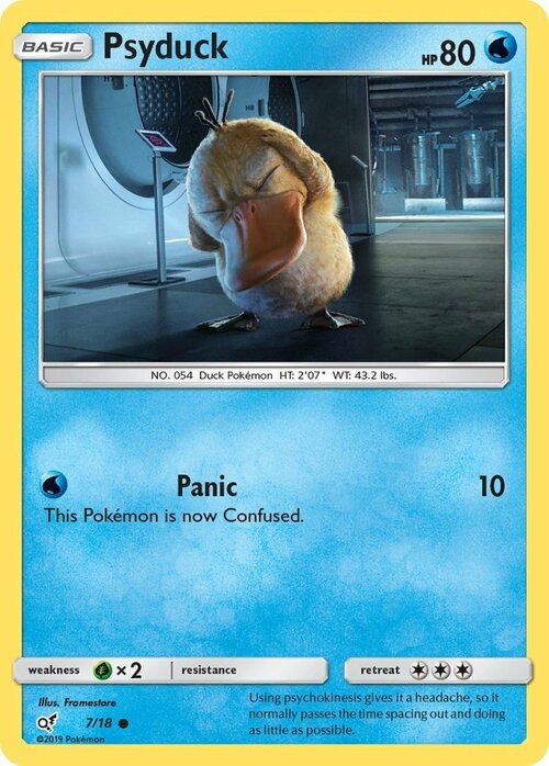 Psyduck Card Front