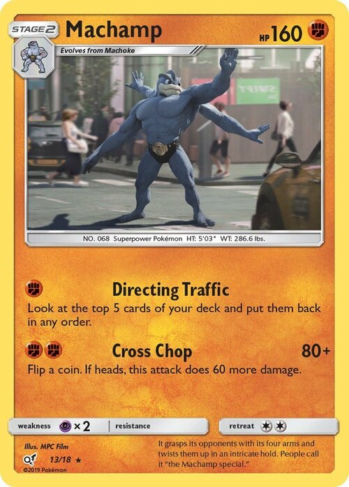 Machamp Card Front