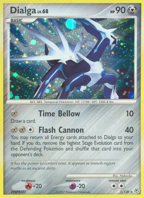 Dialga Lv.68 Card Front