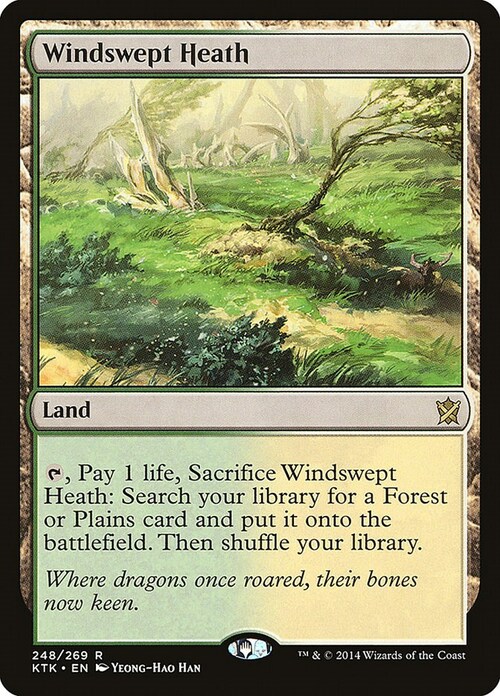 Windswept Heath Card Front