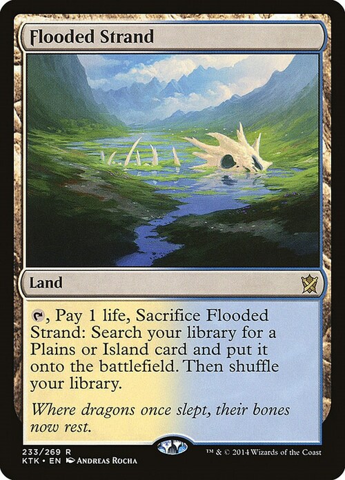 Flooded Strand Card Front