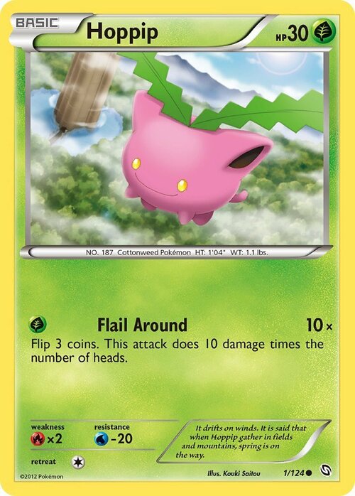 Hoppip Card Front