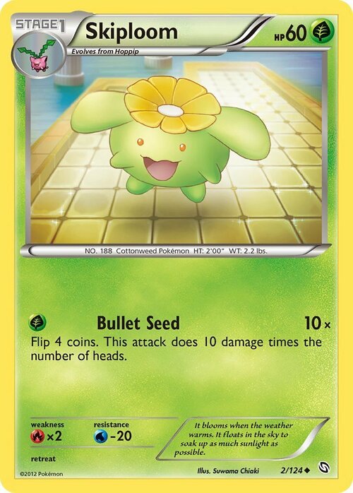 Skiploom Card Front