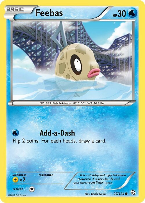 Feebas Card Front