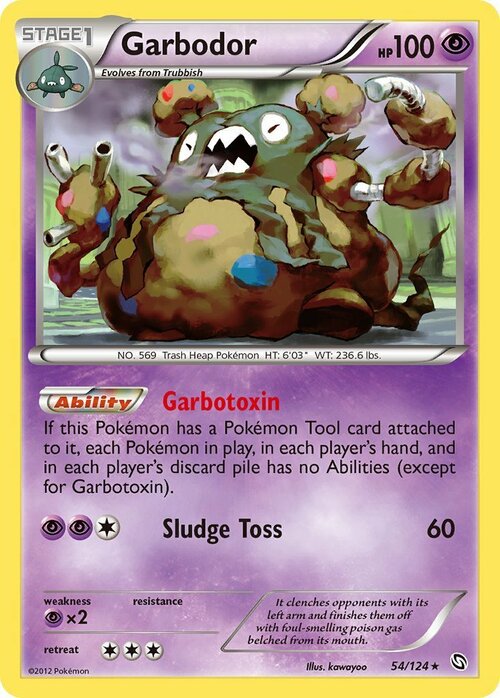 Garbodor Card Front