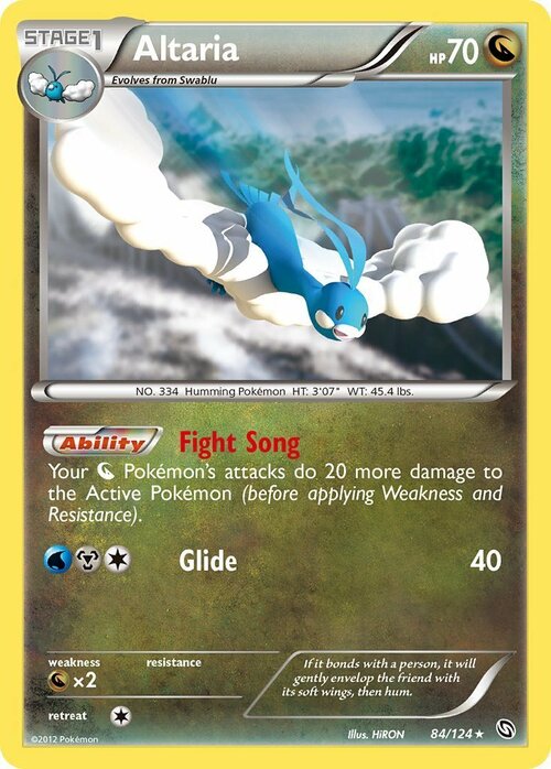 Altaria Card Front