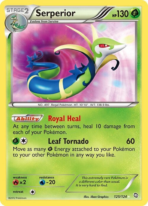 Serperior Card Front