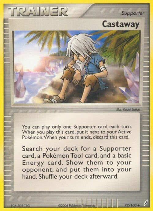 Castaway Card Front