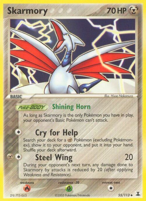 Skarmory Card Front