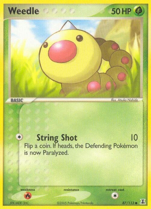 Weedle Card Front