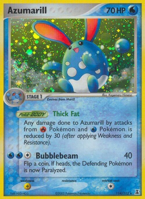 Azumarill Card Front