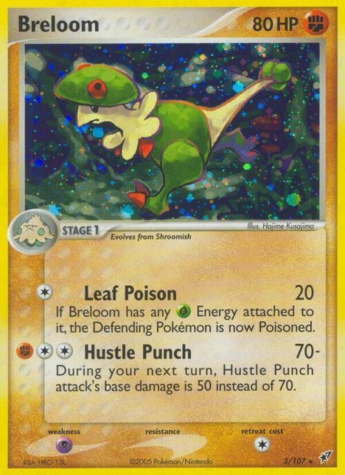 Breloom Card Front