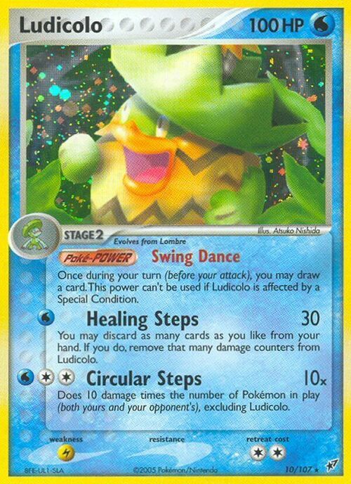 Ludicolo Card Front