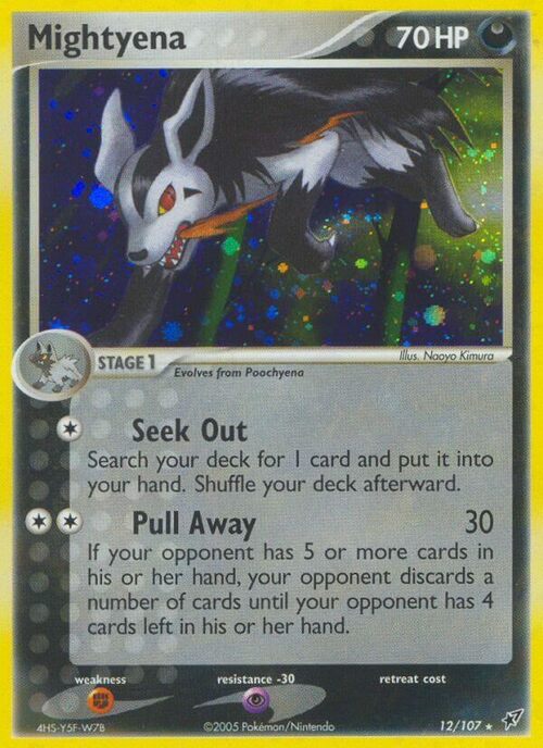 Mightyena Card Front