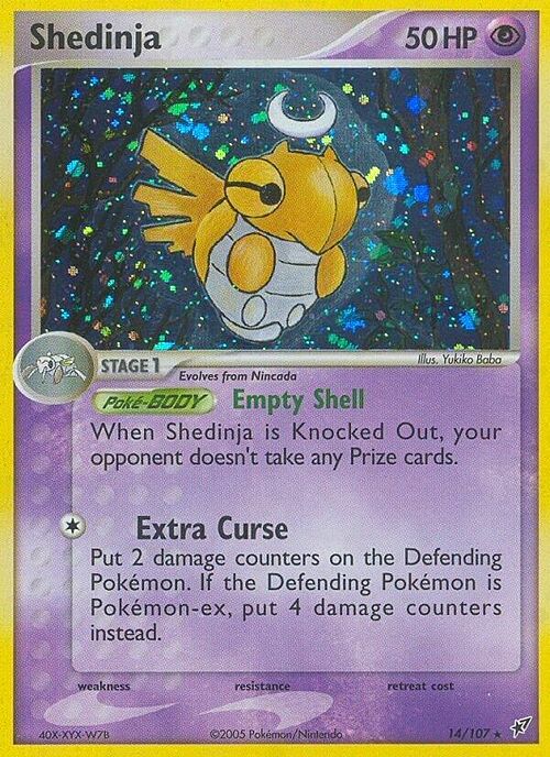 Shedinja Card Front