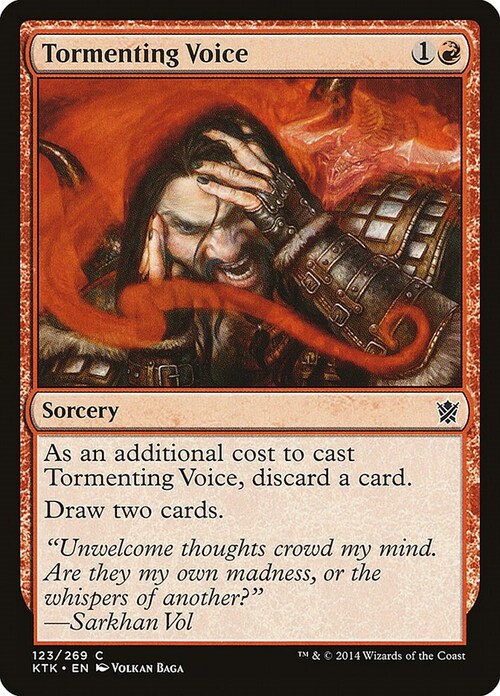 Tormenting Voice Card Front